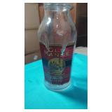 Vintage Old Manse Brand glass Bottle  Strawberry