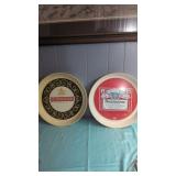 (2) Budweiser Trays  13" x 2" ( Plastic)