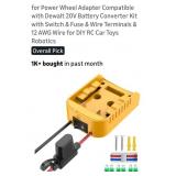 (New) Power Wheel Adapter Compatible with DeWalt