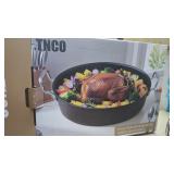 Brand New TNCO Oval Non-Stick Roaster with Lid
