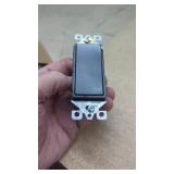 4 New Matte Black Single Pole Decorator Light