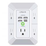 Wall Charger, Surge Protector,  5 Outlet Extender