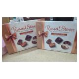 (2) Russell Stover Assorted milk & Dark