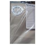 New Beige  Blackout Curtains for Bedroom - Black