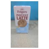 Folgers Instant Latte French Vanilla