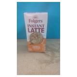 Folgers Instant Latte Buttery Caramel Mix