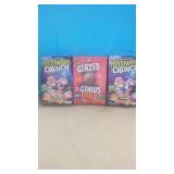 3 Boxes of Cereal