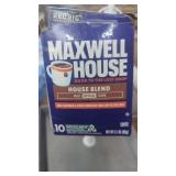 Maxwell House House Blend ,10 Keurig Pods  Sept