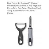 (New) 2 Pc Kitchen Fruit and Vegetables Peelers