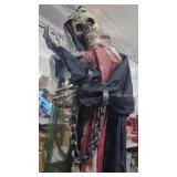 Standing Grim Reaper Animatronic Decoration with