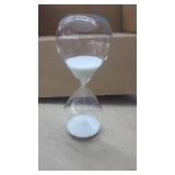 New Glass sand Timer 8' White Sand