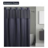 New Hookless Itï¿½s A Snap! Waffle Shower Curtain,