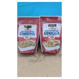(2)  Bags of French Fried Onions ( (6oz each bag)