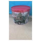 Pop Corn with tin.. Caramel, White Cheddar , &