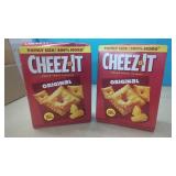 (2) 21 oz Family Size Cheez -It  Original