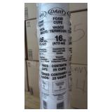 (25) 16 oz Styrofoam Hot or Cold Insulated Cups.