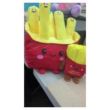 2 New French Fries Plush Toys