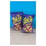 (2) Takis Fuego Chili Pepper & Lime  (9.9oz bags)