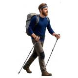 New Pair of Hiking Poles  Aluminum Trekking