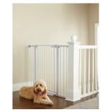 New Cumbor 36" Extra Tall Baby Gate for Dogs and