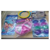 New Swimming Lot, Goggles, Arm Bands, Dive Rings