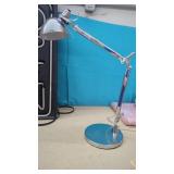 Silver Chrome Ikea Forsa Desk Drafting Adjustable