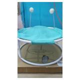 New Cats Green  Hammock With 2 Spring Toys   18"