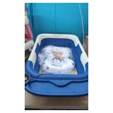 Last Blue!!   New Baby Folding Bathtub with