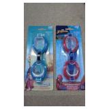2  New Swimming Goggles