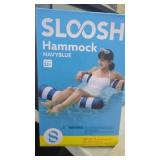New  Inflatable Pool Float Hammock Navy Blue  48"