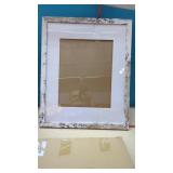 New 16x20 Picture Frame Distressed White, Display