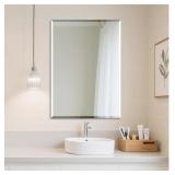 New Wall Mirror 40" x 30", Frameless Rectangle