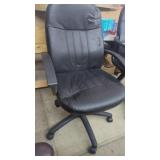 Good Used Office Chair on Rollers Slight Wear