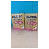 2 Boxes of Haribo Goldbears Gummies. (10/2026)