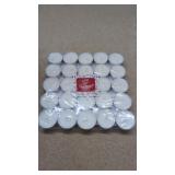 50 Unscented Tea Light Candles