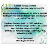 Payment & Location Info