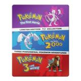 Steelbook Pokemon First 3 Movies Blue Ray