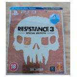 PS3 Resistance 3 Special Edition Steelbook