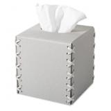 (New ) Tissue Box Cover PU Leather Tissue Holder