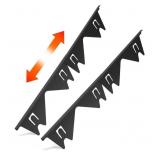 Stove Gap Covers (2 Pack), Stainless