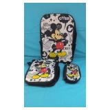 ( New)  Kids Set Of Disney Mickey Mouse Backpack,