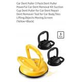 (New)  3 Piece Dent Puller Kit