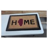 (New) Illinois Boot Scraper Indoor/Outdoor Mat