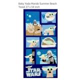 (New) Disney Baby Yoda Towel - Star Wars