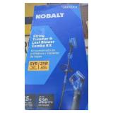 Kobalt 40 V String Trimmer & Blower Combo Kit.