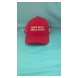 (NWT) MAKE GOLF GREAT AGAIN hat