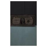 1935 D  $1 Blue Seal Silver Certificate in