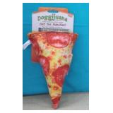Doggijuana Get the Munchies ' Pizza'Plush Dog Toy