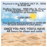 Payment & Location Info