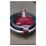 New 4 pc Stove Drip Bowls 6" & 8" Goes under